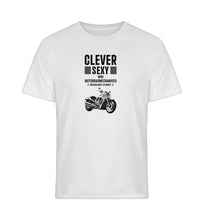 Lade das Bild in den Galerie-Viewer, Motorradmechaniker Brust Design - Unisex T-Shirt
