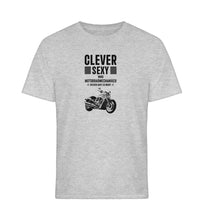 Lade das Bild in den Galerie-Viewer, Motorradmechaniker Brust Design - Unisex T-Shirt
