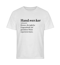 Lade das Bild in den Galerie-Viewer, Handwerker Substantiv Brust Design  - Unisex T-Shirt
