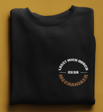 Lade das Bild in den Galerie-Viewer, Lasst mich durch Brusttaschen Design - Unisex Sweatshirt
