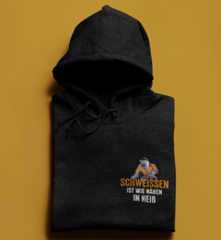 Lade das Bild in den Galerie-Viewer, Schweissen ist wie nähen Brusttaschen Design  - Unisex Hoodie
