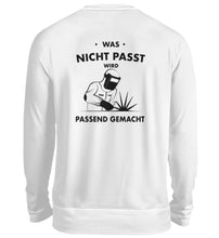 Lade das Bild in den Galerie-Viewer, Passend gemacht Rücken Design  - Unisex Sweatshirt
