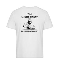 Lade das Bild in den Galerie-Viewer, Passend gemacht Rücken Design  - Unisex T-Shirt
