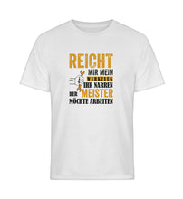 Lade das Bild in den Galerie-Viewer, Der meister möchte arbeiten Brust Design  - Unisex T-Shirt
